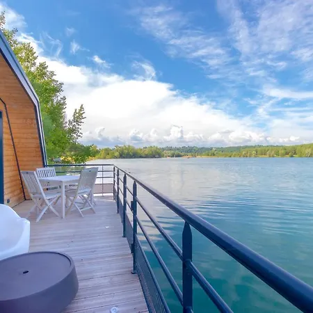 펜션 Maison Flottante - Baurech - Lac Prive Nature Baurech