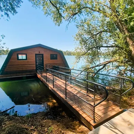 Дом отдыха Maison Flottante - Baurech - Lac Prive Nature *