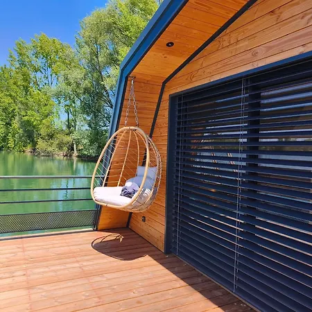 Maison Flottante - Baurech - Lac Prive Nature Дом отдыха