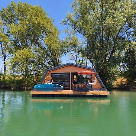Maison Flottante - Baurech - Lac Prive Nature