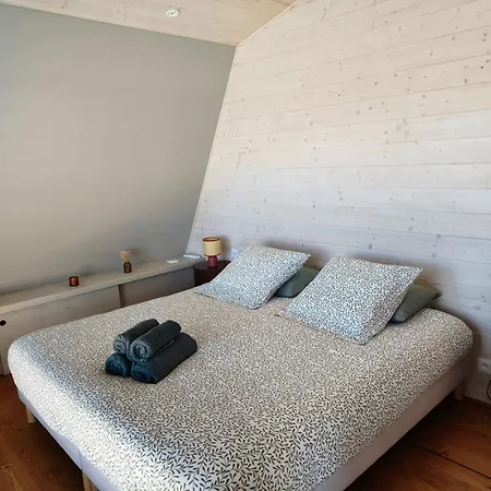 펜션 Maison Flottante - Baurech - Lac Et Plage Prives