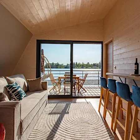 펜션 Maison Flottante - Baurech - Lac Et Plage Prives