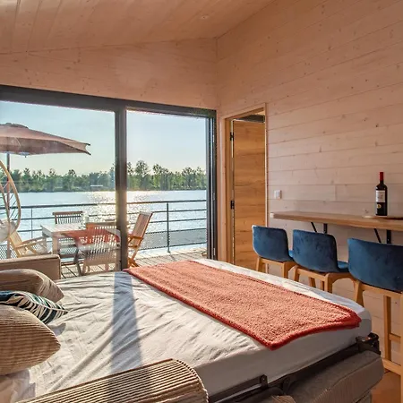 펜션 Maison Flottante - Baurech - Lac Et Plage Prives