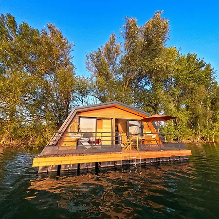 펜션 Maison Flottante - Baurech - Lac Et Plage Prives *